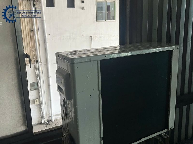 Xử Lý Máy Lạnh Chảy Nước Tại Khu Dân Cư An Phú Thuận An